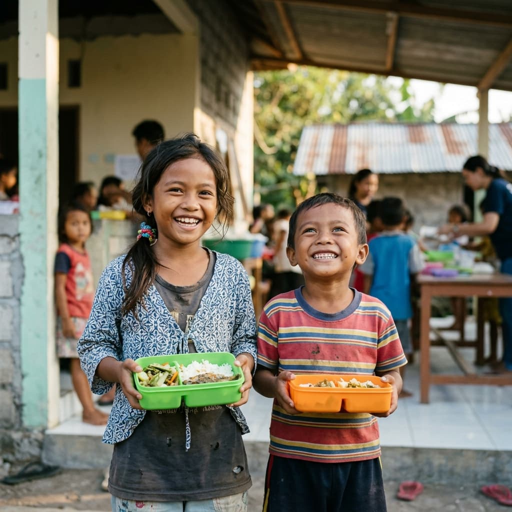 Pemberian Pangan & Sahur Santri